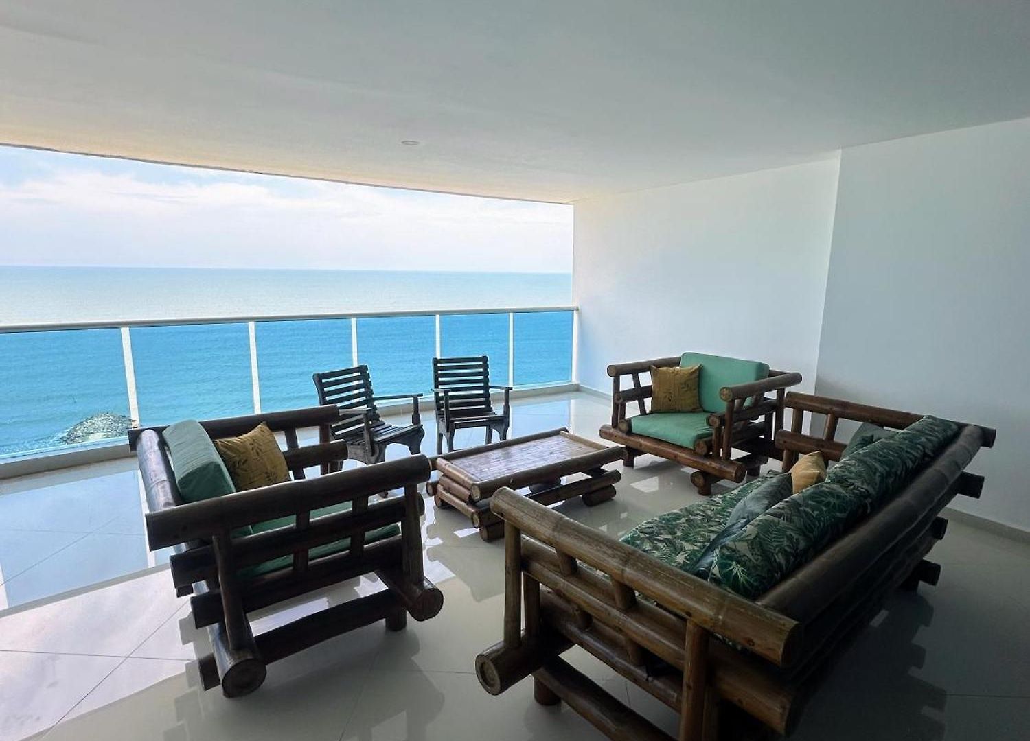 Pent House 450 Mts 360 Front Ocean View Playa Azul Holiday home Cartagena