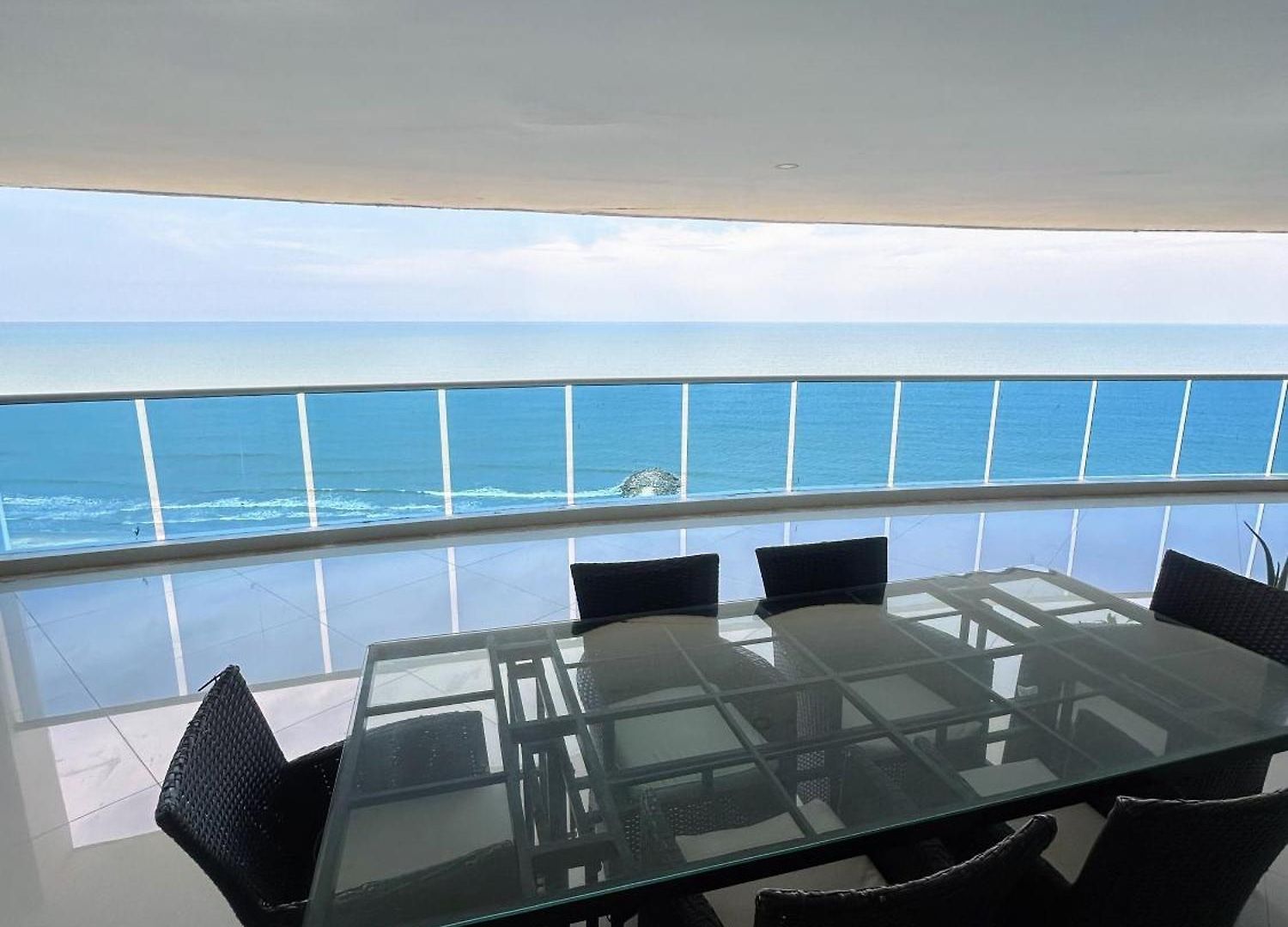 Pent House 450 Mts 360 Front Ocean View Playa Azul * Cartagena