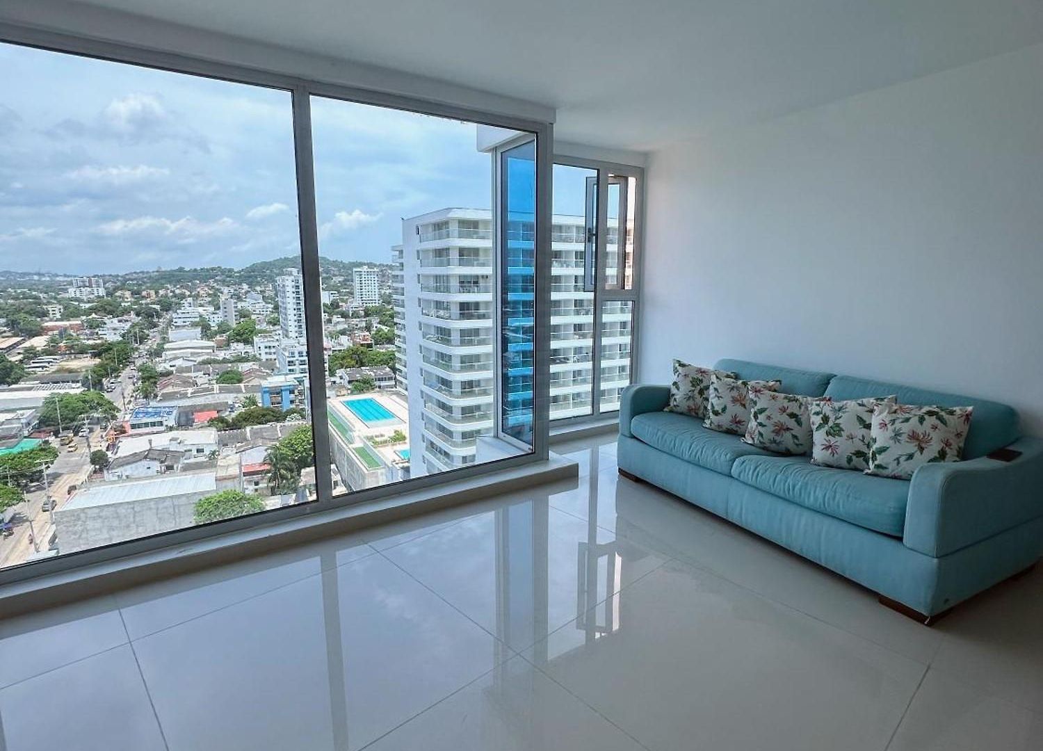 Holiday home Pent House 450 Mts 360 Front Ocean View Playa Azul Cartagena