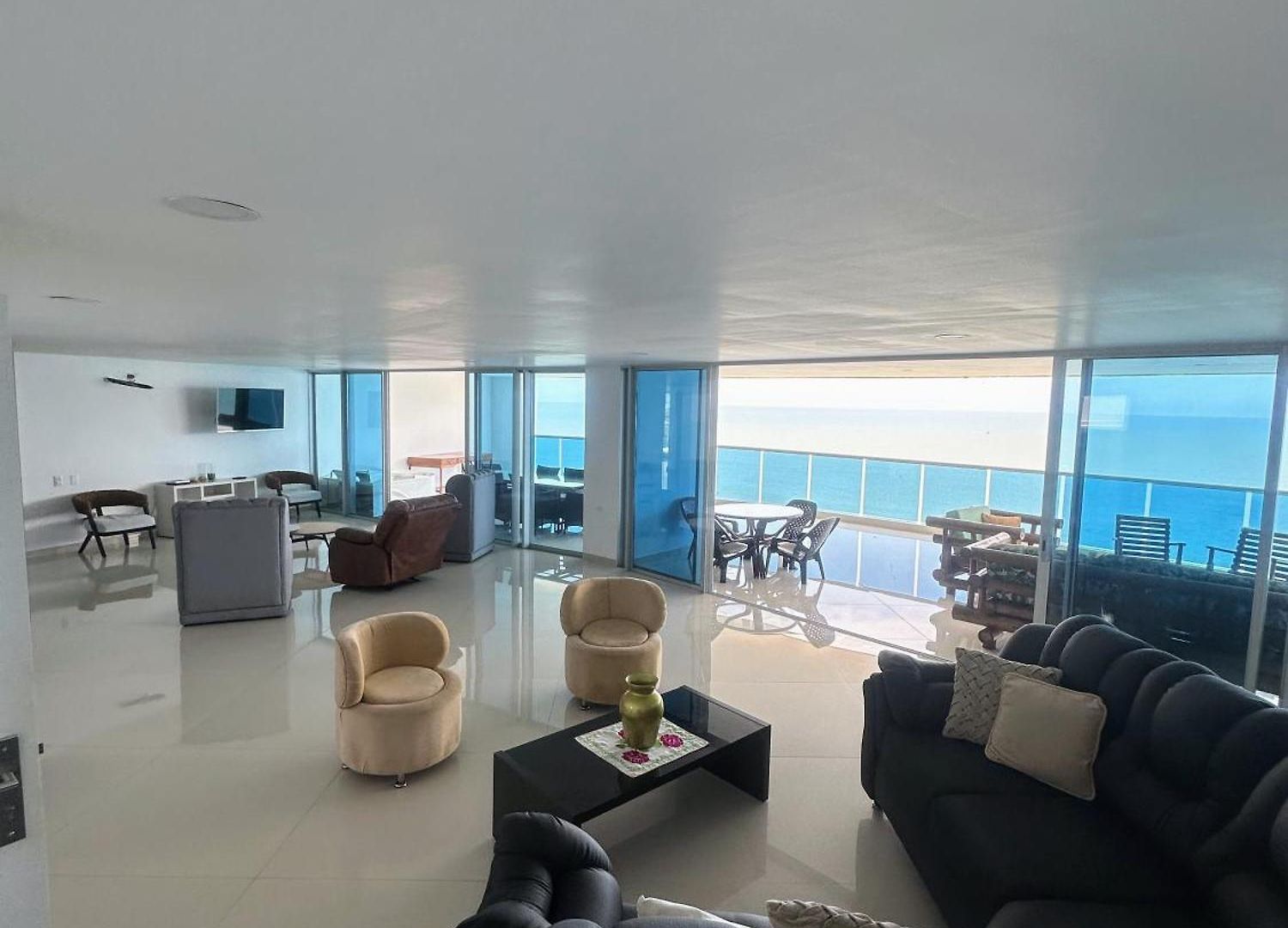 Pent House 450 Mts 360 Front Ocean View Playa Azul * Cartagena