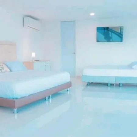 Pent House 450 Mts 360 Front Ocean View Playa Azul Holiday home Cartagena